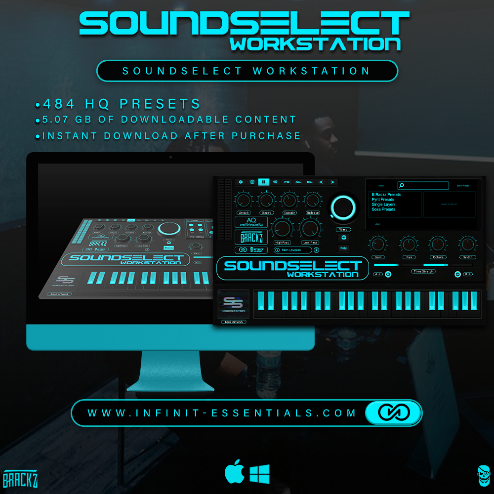 Sound Select Workstation (VSTI) – Infinit Audio essentials Sound Select Workstation (VSTI) – Infinit Audio essentials