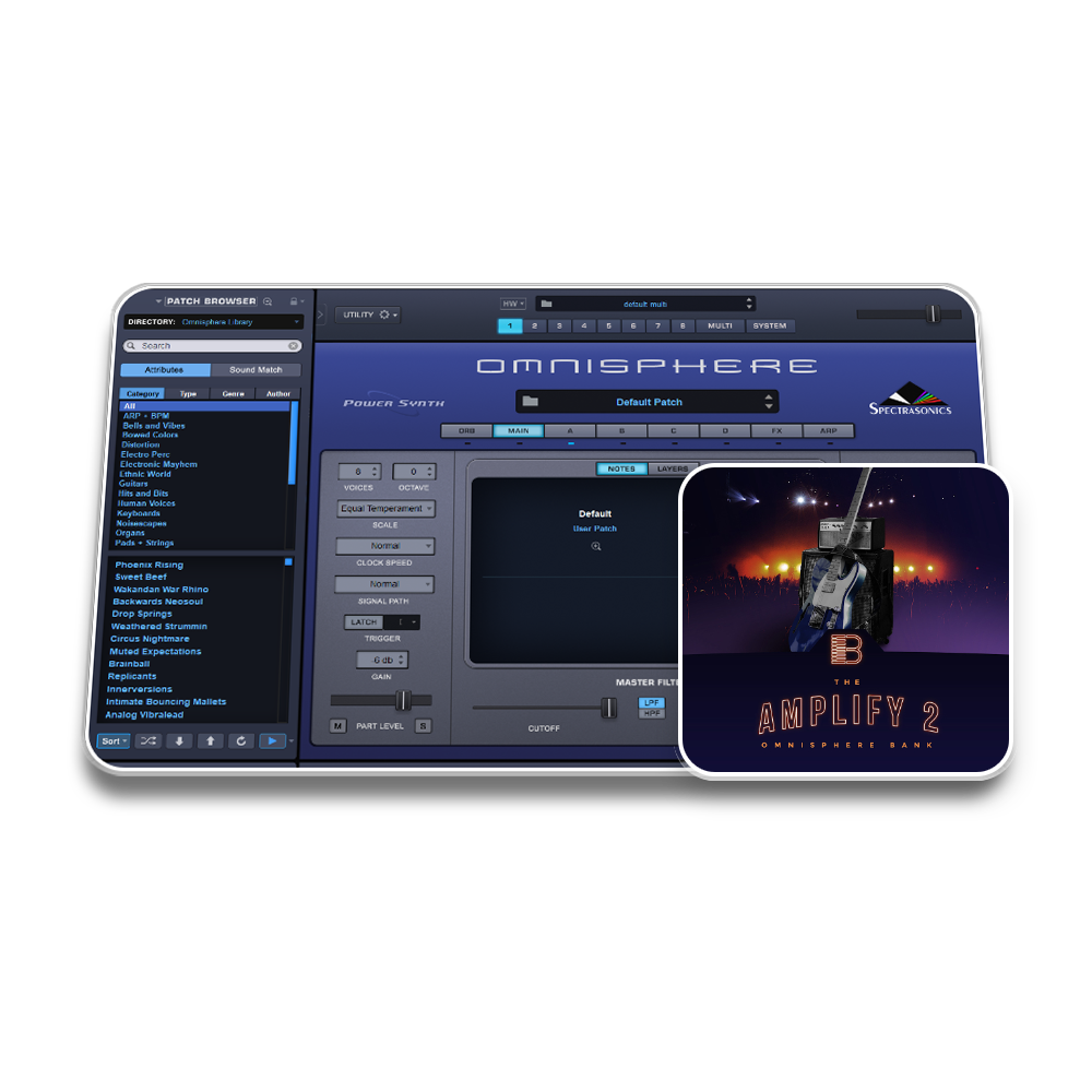 Amplify 2   Guitar Omnisphere Bank – Infinit Audio essentials